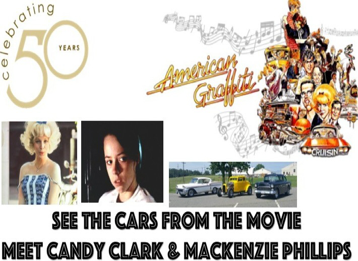 American Graffitis Candy Clark & Mackenzie Phillips Appearing Live at Cruisin Ocean City  May 18, 19 & 20
